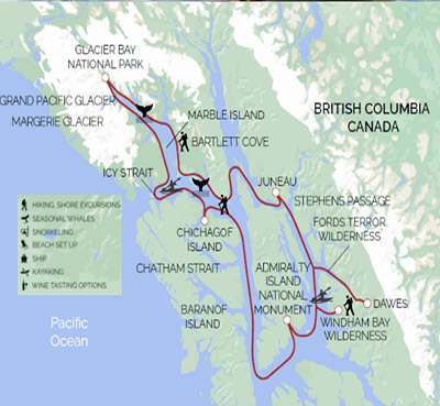 Un-Cruise Alaska Glacier Country