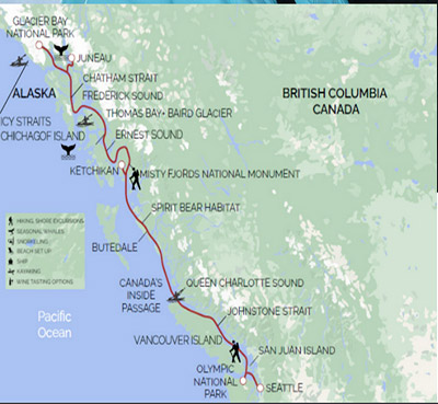 Alaska's Inside Passage & Glacier Bay Wilderness