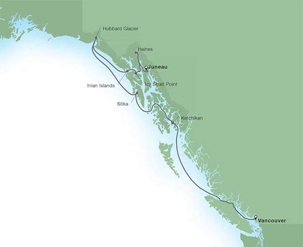 7 Day Glaciers and Inside Passage